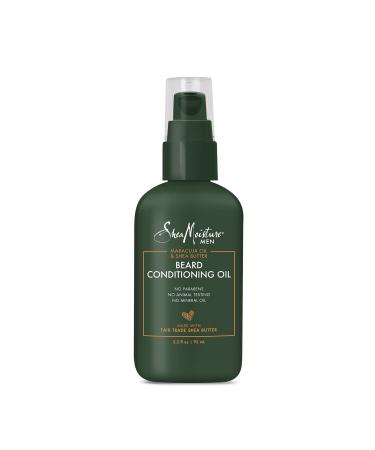 SheaMoisture Beard Conditioning Oil for a Full Beard Maracuja Oil and Shea Butter to Moisturize and Soften Beards 3.2 oz 3.2 Fl Oz (Pack of 1)