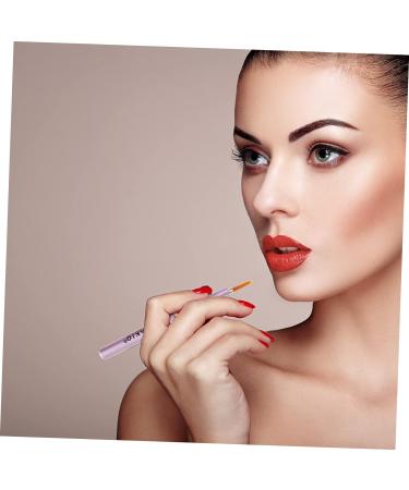 Housoutil 5pcs Retractable Lip Brush Makeup Applicators Lip Applicators Lip Gloss Wands Retractable Lip Liner Portable Makeup Brush Scrubber Lip Tint Lipstick Metal Mini 11.5x0.8cm Assorted Color - Buy Online on GoSupps.com