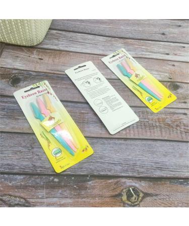 Stainless Steel Eyebrow Trimmers Set | Non-Slip Handle & Color Options | Perfect for Eyebrow Shaping Peach Fuzz and Beard Grooming - Shop Internationally! - Buy Online on GoSupps.com