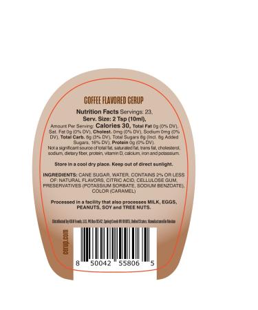 Cinnamon Wake Up Syrup Pack - Delicious Breakfast for Kids & Adults | Sweeten Your Cereal with Tasty Flavors! - Buy Online on GoSupps.com