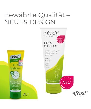 Efasit Foot Balm 75ml | Rich Moisturizer for Dry Feet with Jojoba & Rosemary Oil | Nourishing Care for Healthy Feet - Buy Online on GoSupps.com