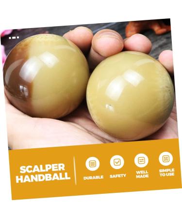 Partykindom 2-in-1 Horn Fitness Balls | Chinese Health Massage & Meditation Tools | Yak-Horn Gymnasium Handballs - Buy Online on GoSupps.com
