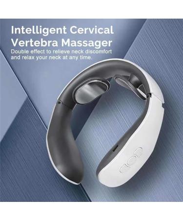 Relaxnecker Portable Neck Massager - Heated Pain Relief 4 Modes & 15 Levels of Intensity - Ideal for Neck Pain Relief - Buy Online on GoSupps.com