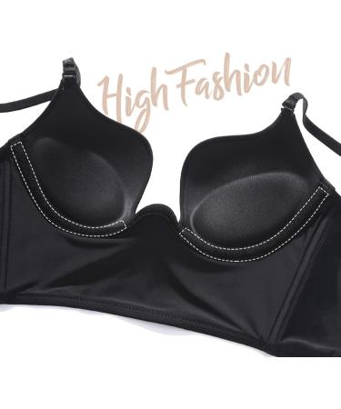 Shop U-Shape Low Back Solid Bras for Women - Convertible Straps Backproof Comfort - Buy Online on GoSupps.com
