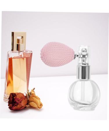 HAPINARY Empty Bottle Perfume Bottle Refillable Perfume Bottle Labs Perfume Bottle with Pump Refillable Bottle Crystal Perfume Glass Bubble Dispensing Pump Travel medium Golden - Buy Online on GoSupps.com