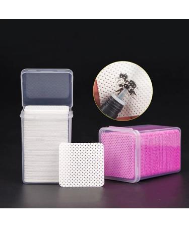 Dajidafu 4set Non-woven Lint Free Nail Wipes for Ultimate Nail Cleaning Solution Absorbency Wide Range Of Uses Cotton white - Buy Online on GoSupps.com