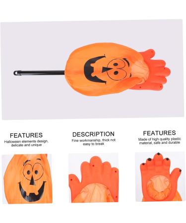 KOMBIUDA Kids Toy 1pc Portable Pumpkin Bag Candy Bags Halloween Treat Bag Packing Bag Delicate Paper Bag Child - Buy Online on GoSupps.com