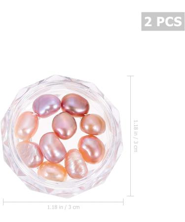 2 Boxes Nail Pearl Jewelry Nail Embellishments Nail Tech Accessories Nail Accessories Charms Nail Decorations for Nail Art Nail Art Decoration Bling Decor Beading Self Made As Shown 2 - Buy Online on GoSupps.com