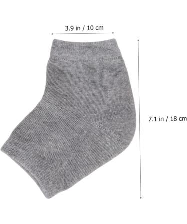 FRCOLOR 2 Pairs Heel Protector Socks Feet Cracked Socks Cracked Heel Socks Feet Repair Socks Dry Feet Socks Heel Moisturizing Socks Man Socks Men and Women Protective Agent Breathable - Buy Online on GoSupps.com