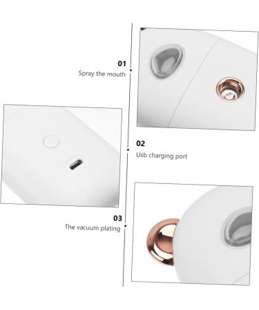 Baluue 1pc Beauty Humidifier Portable Face Skin Humidifier White Electronic Component - Buy Online on GoSupps.com
