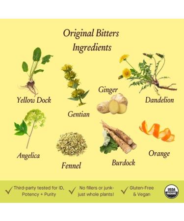 Urban Moonshine Original Digestive Bitters - 2 FL OZ Dropper | Natural Digestive Remedy - Buy Online on GoSupps.com