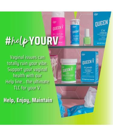 Queen V uT(m) Probiotics - 30ct Capsules for UT Health with 2 Lactobacillus Strains & Cranberry - Buy Online on GoSupps.com