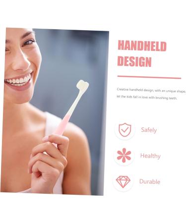 Beavorty 3-St Travel Toothbrush for Kids | Soft Bristle Training Toothbrush for Toddlers | Portable Daily Use Children's Toothbrush with Toothpaste - Buy Online on GoSupps.com
