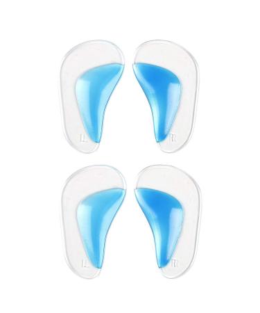2 Pairs Orthotics for Kids with Flat Feet Arch Support Insoles for Kids Flatfoot Inserts Correction Insoles Cushion Pads (S (for 1-3 Years Old Kids))