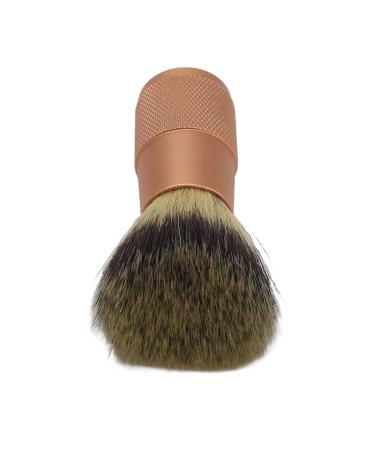 Razor Brush for Men - Portable Aluminum Alloy Hair & Beard Foam Brush | Soft bristles for Minimal Hair Loss - Buy Online on GoSupps.com
