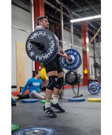 Iron Bull Strength 5mm Knee Sleeves (Pair) for Weightlifting & Cross-Training - High-Performance Compression Wraps - XX-Large Black - Buy Online on GoSupps.com