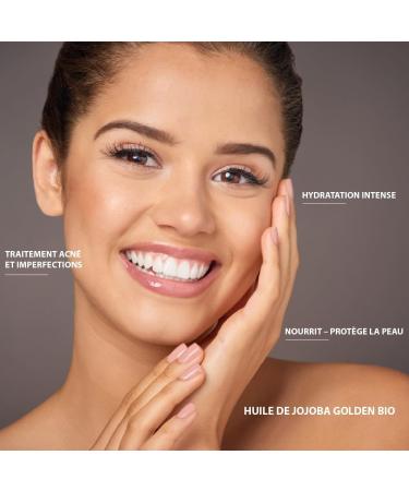  Exotic Oil Organic Golden Jojoba Oil - Ecocert and Cosmos Organic Certified - Cold Pressed - Organic Jojoba Oil - 100% Pure - For Body Face and Hair - Luxury Soft Touch Bottle (50 ml) - Buy Online on GoSupps.com