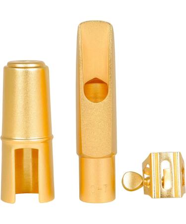 Buy Newwyt Alto Saxophone Mouthpiece Kits - Brass Cap & Metal Ligature | High-Quality Saxophone Parts for Optimal Performance - Buy Online on GoSupps.com