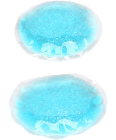 Dioche Cooling Eye Gel Pack Swelling Relief for Men Women AntiFatigue Dry Dark Circles Blue Round - Buy Online on GoSupps.com