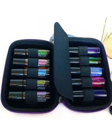 Essential Oil Carrier Bag for Travel & Storage | Aromatherapy Oil Box (5/10ml) - Best eCommerce Choice - Buy Online on GoSupps.com