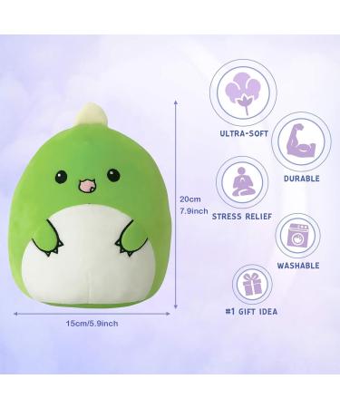 Dinosaur Stuffed Animal Plush Pillow - Cute Hugging Toy for Kids | Perfect Birthday or Valentine's Day Gift - Buy Online on GoSupps.com