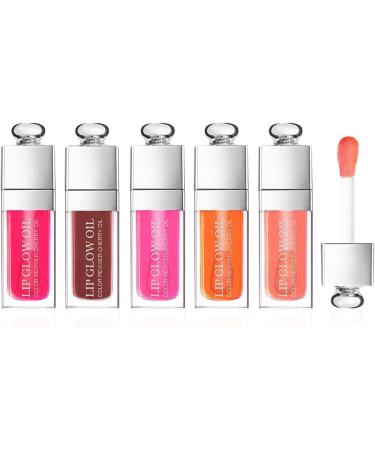 AOOWU Tinted Plumping Lip Oil - Long Lasting Moisturizing Lip Gloss for Women | Lip Hydrating Makeup - Lip Care Glaze (001, 004, 007, 012, 015/B) - Buy Online on GoSupps.com