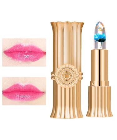 Color-Changing Lip Balm | Nourishing Temperature-Activated Jelly Lipstick with 24K Gold Foil | Perfect for Appointments & Parties - Buy Online on GoSupps.com