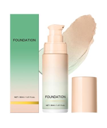 Color Changing Foundation Color Correcting CC Cream with Centella Even Red Skin Tone Lightweight Non-Greasy Hydrating Sheer Coverage Multiuse Face Concealer with Natural Finish(Green)