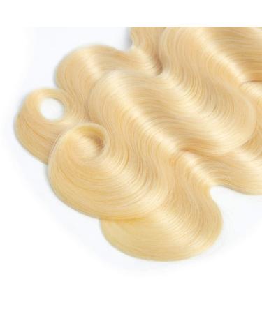 18 Inch 613 Blonde Body Wave Human Hair Bundle - 10A Grade Brazilian Virgin Hair - Unprocessed - Single Bundle - Buy Online on GoSupps.com