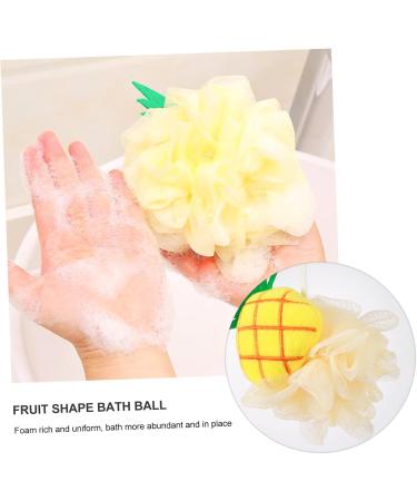 Buy 4pcs Cartoon Fruit Shape Bath Towels & Exfoliating Shower Brushes | International Shipping Available - Buy Online on GoSupps.com