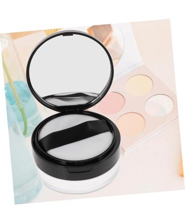 Mikinona Cosmetic Case with Powder Puff Make up Containers Puff Case Cosmetic Cases for Traveling Blusher - Buy Online on GoSupps.com
