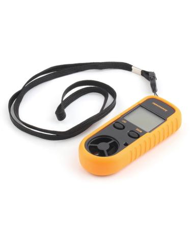 RGBS anemometer wind force measuring device wind knife digital LCD display measures speed thermometer with backlight for windsurfing kite flying sailing surfing fishing etc.