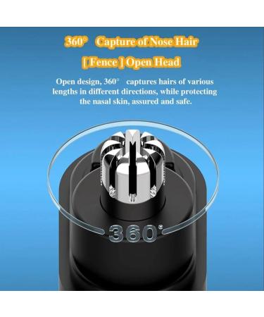 LONGLUAN Gelmalls Nose Trimmer Portable Nose Hair Trimmer Painless & Precision 2024 New Rechargeable Portable Nose Hair Trimmer Washabl Easy Cleansing Nose Hair Trimmer for Travel (Blue) - Buy Online on GoSupps.com