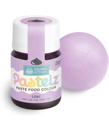 Squires Kitchen PASTELZ Pastel Food Colouring Paste - Lilac 20g - Buy Online on GoSupps.com