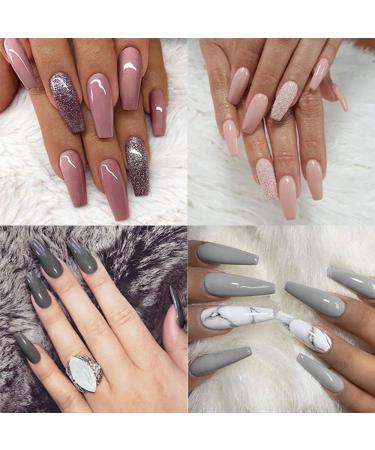 Vishine Gel Nail Polish Set - 21 Colors + Base Top Coats & Matte Top Coat Soak Off Blue Nude Grays Purple Glitter Color Long Lasting LED UV Gel Polish Kit C014 - Buy Online on GoSupps.com