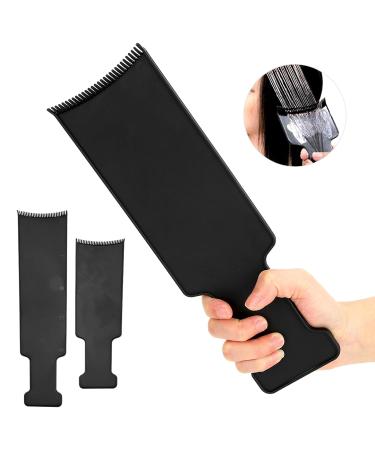 Hurrise 2-Piece Highlighting Board & Comb Set Paddle Comb for Hair Dyeing Tinting Tool for Home Salon Perfect for Color Application - Buy Online on GoSupps.com