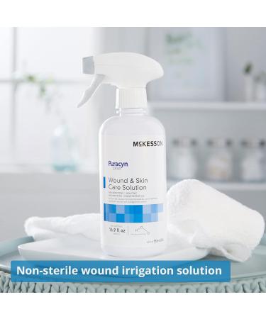 McKesson Puracyn Plus Wound & Skin Care Solution, 16.9 fl oz - 1 Count | Irrigation Solution - Buy Online on GoSupps.com