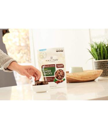 Navitas Organics Chocolate Cacao Power Snacks - Organic 16 oz (454 g) - Buy Online on GoSupps.com