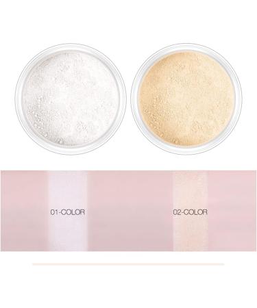 twcrvil Loose Powder Makeup Transparent Face Matte Finishing Setting Long Lasting Cosmetic Beauty Accessories Gifts Women Girls Type 2 - Buy Online on GoSupps.com