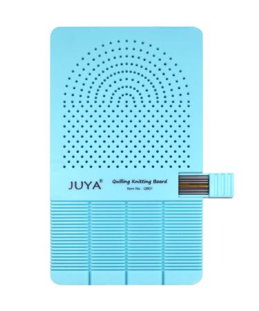 JUYA Quilling Knitting Board with 2 Functions Have Sticks Storage (Blue) - Buy Online on GoSupps.com