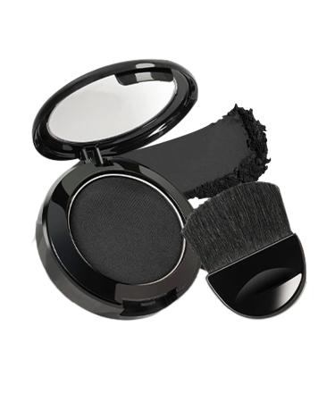 Shaers Hairline Powder Long Lasting Hairline Shadow Powder With Applicator And Mirror Lightweight Root Camouflage Instant Fuller Look 01