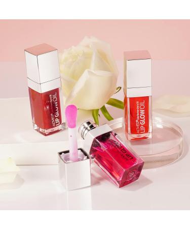 IDUCEN Plumping Lip Oil Set - Hydrating Lip Gloss for Long Lasting Nourishment and Color Reviver - Buy Online on GoSupps.com