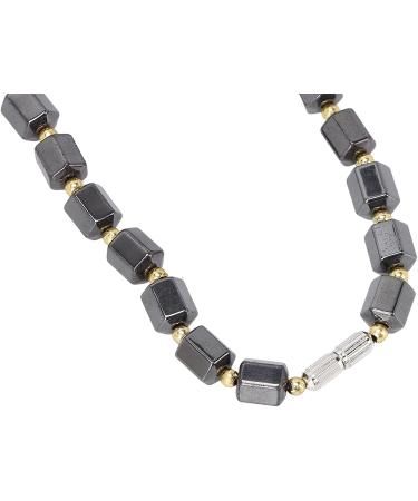 Unisex Magnetic Therapy Necklace - Health Energy Healing with H matit Pearls | Fashionable Pain Relief Gift - Buy Online on GoSupps.com