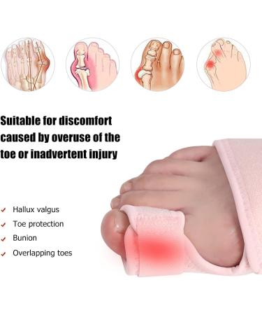 Bunion Toe Separator & Hallux Valgus Corrector for Women - Pain Relief & Daytime Support - 2 Pieces - Buy Online on GoSupps.com