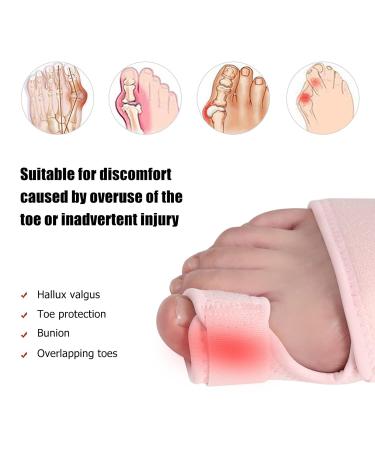 Ymiko Bunion Corrector Set for Men and Women - Toe Separators and Spacers to Correct and Prevent Bunions and Toe Deviation - 2Pcs - Buy Online on GoSupps.com