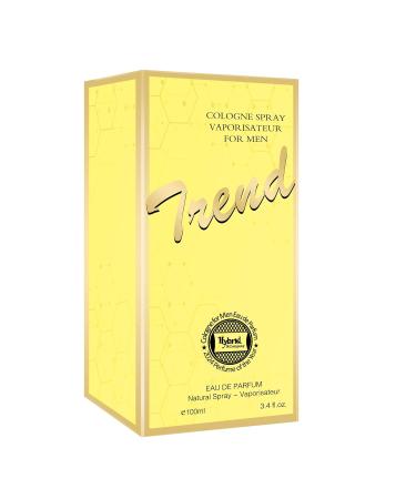 Hybrid & Company Trend Eau De Parfum For Men Vaporisateur Natural Spray 3.4 Fl Oz TREND 3.4 Fl Oz (Pack of 1) - Buy Online on GoSupps.com