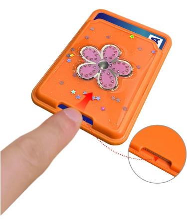 Tivenfezk Nadoli Silicone Sparkle Wallet Case for Honor 70 - Bling Glitter Pink TPU Protective Cover with Credit Card Holder & Scratch-Resistant Design - Buy Online on GoSupps.com