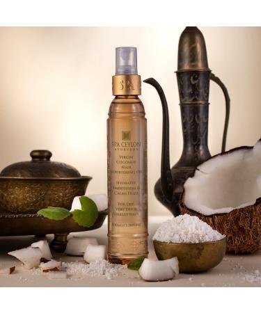 SPA CEYLON Virgin Coconut Hair Nourishing Oil - 100% Natural for Hair Growth & Repair | Best for Dry & Unruly Hair - Buy Online on GoSupps.com
