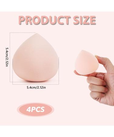 4 PCS Marshmallow Sponge Makeup Set - Ultra Soft & Latex Free Beauty Blenders for Foundation, Powders & Concealer (Pink) - Buy Online on GoSupps.com