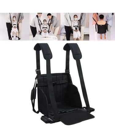 Patient Lift Stair Slide Board Emergency Evacuation Wheelchair Transfer Belt - 2 Shoulder Straps Transfer Seat Pad Medical Mobility for Elderly Bedridden Disabled Obesity